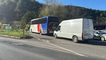 Ekiplerden kış lastiği uygulaması