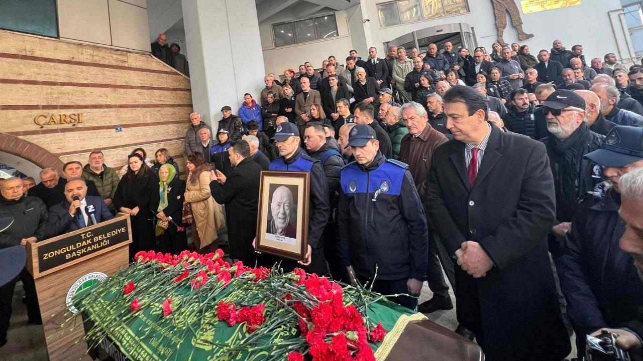 Eski Zonguldak Belediye Başkanı Yüksel Aytaç son yolculuğuna uğurlandı