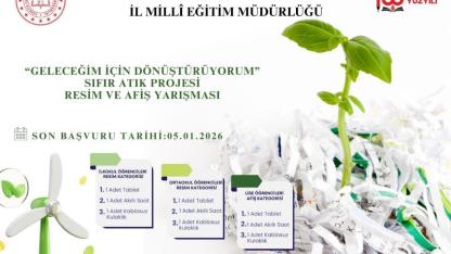 “Geleceğim İçin Dönüştürüyorum” yarışması için başvurular başladı