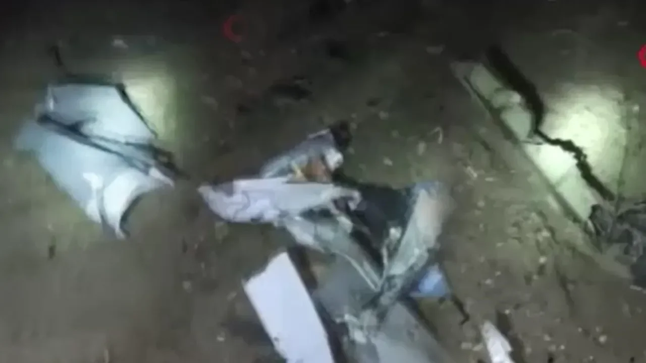 İşte ilk görüntüler... Libya askeri heyetini taşıyan jet Ankara'da düştü