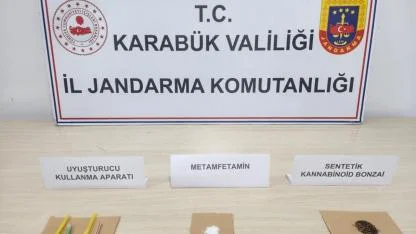 Karabük’te uyuşturucu operasyonu: çok sayıda madde ele geçirildi