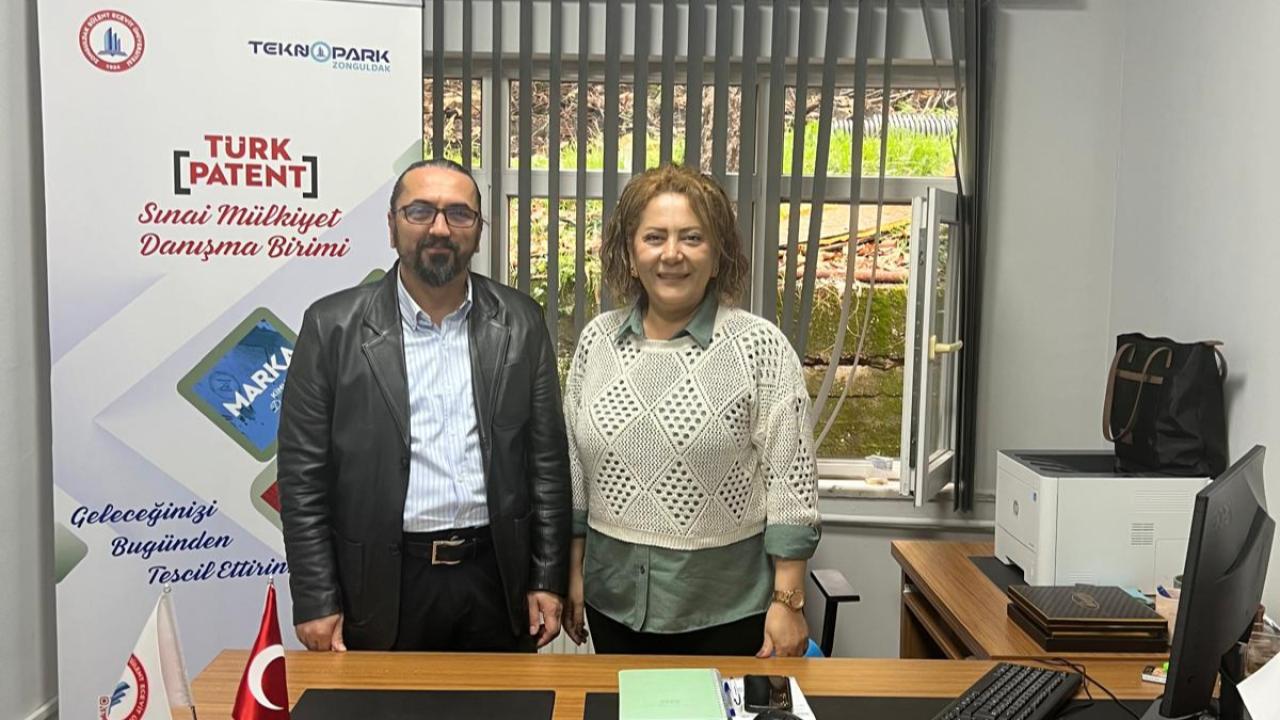 Kuantum Siber Güvenlik CEO’su Karaman’dan Teknopark’ta sınai mülkiyet ziyareti