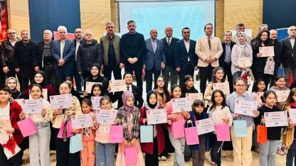 Mustafa Çağlayan, İlim Yayma Cemiyeti’nin ödül törenine katıldı