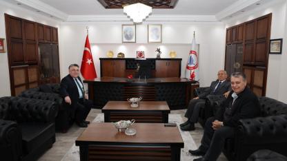 Odabaş ve Çanakçı'dan BEUN Rektörüne özel ziyaret