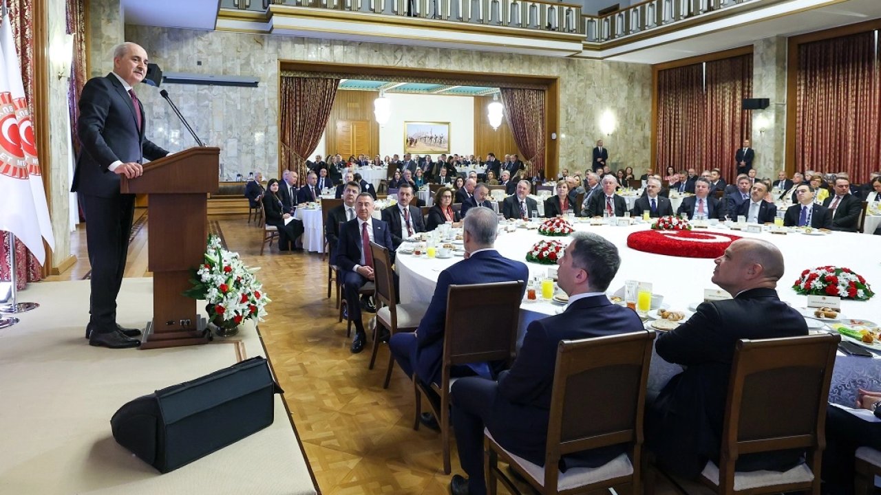 TBMM Başkanı Kurtulmuş Büyükelçilere seslendi: Terörsüz Türkiye başarıyla sona erecek