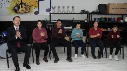 Uzunmehmet Özel Eğitim Uygulama Okuluna ziyaret