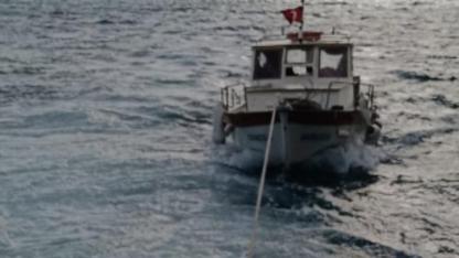 Çanakkale’de Arızalanan Tekne Kurtarıldı