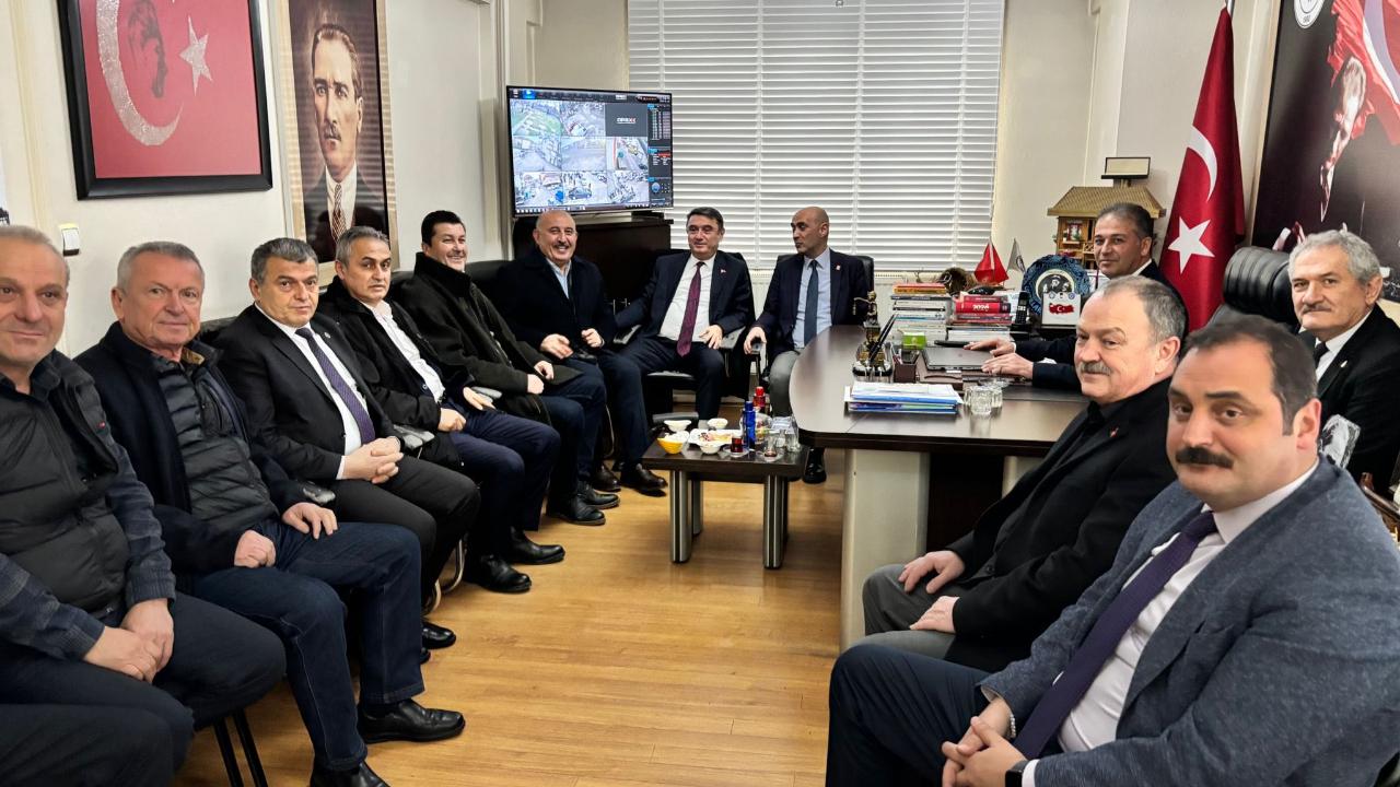 CHP'li Başkanlar Bakacakkadı'da Bir Araya Geldi