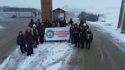 Karaelmas Gazeteciler Derneği’nden 10 Ocak’a özel Keltepe gezisi