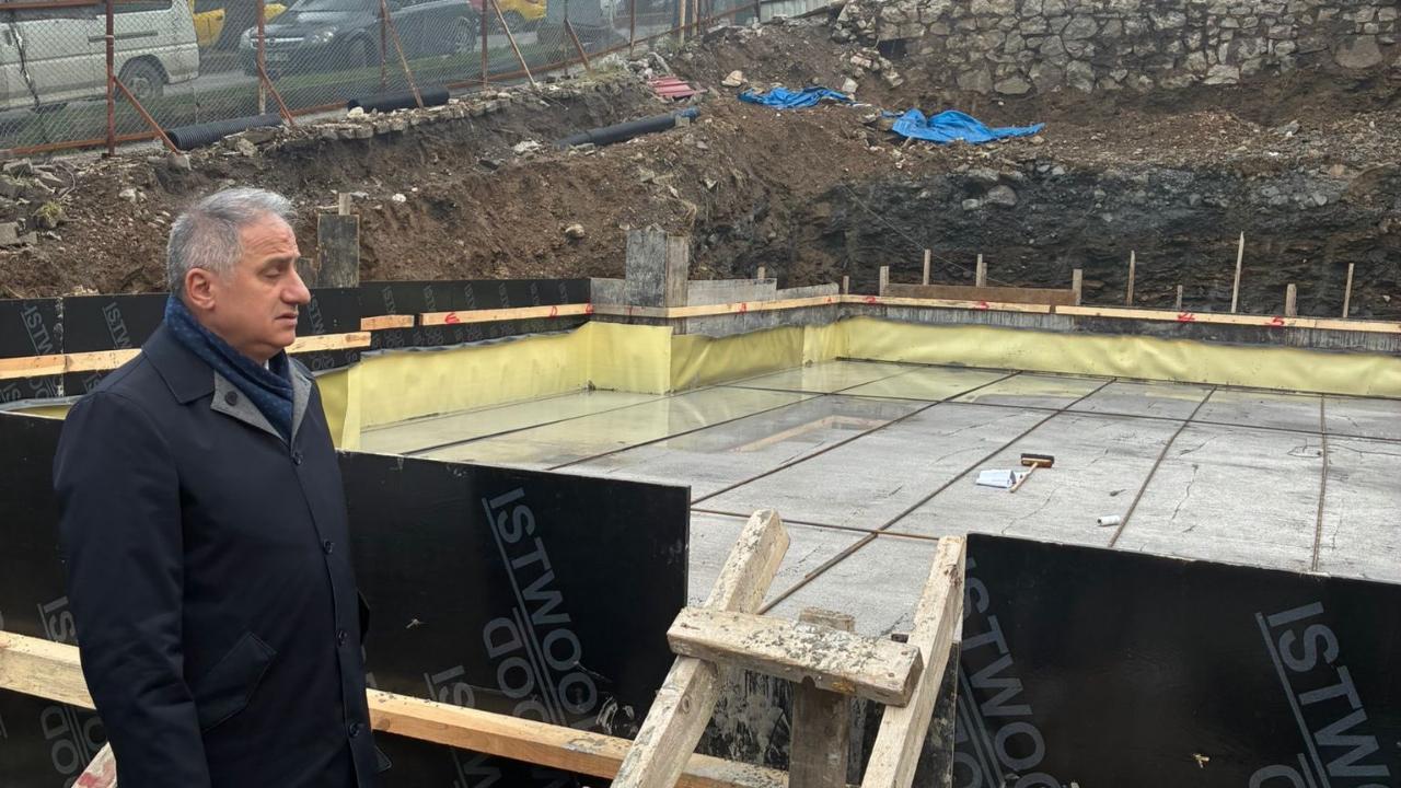 Milletvekili Bozkurt Ereğli’deki Yeni Sağlık Kompleksi İnşaatını İnceledi