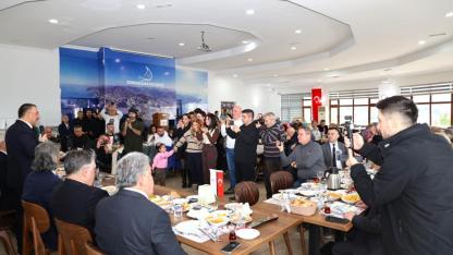 Rektör Özölçer, Gazeteciler Günü’nde Basın Mensuplarıyla Buluştu