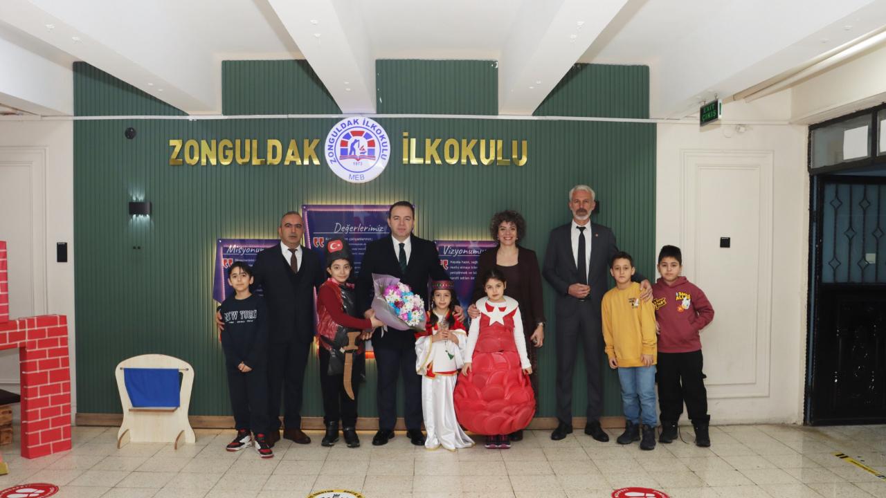 Zonguldak İlkokulu öğrencilerinden anlamlı sergi