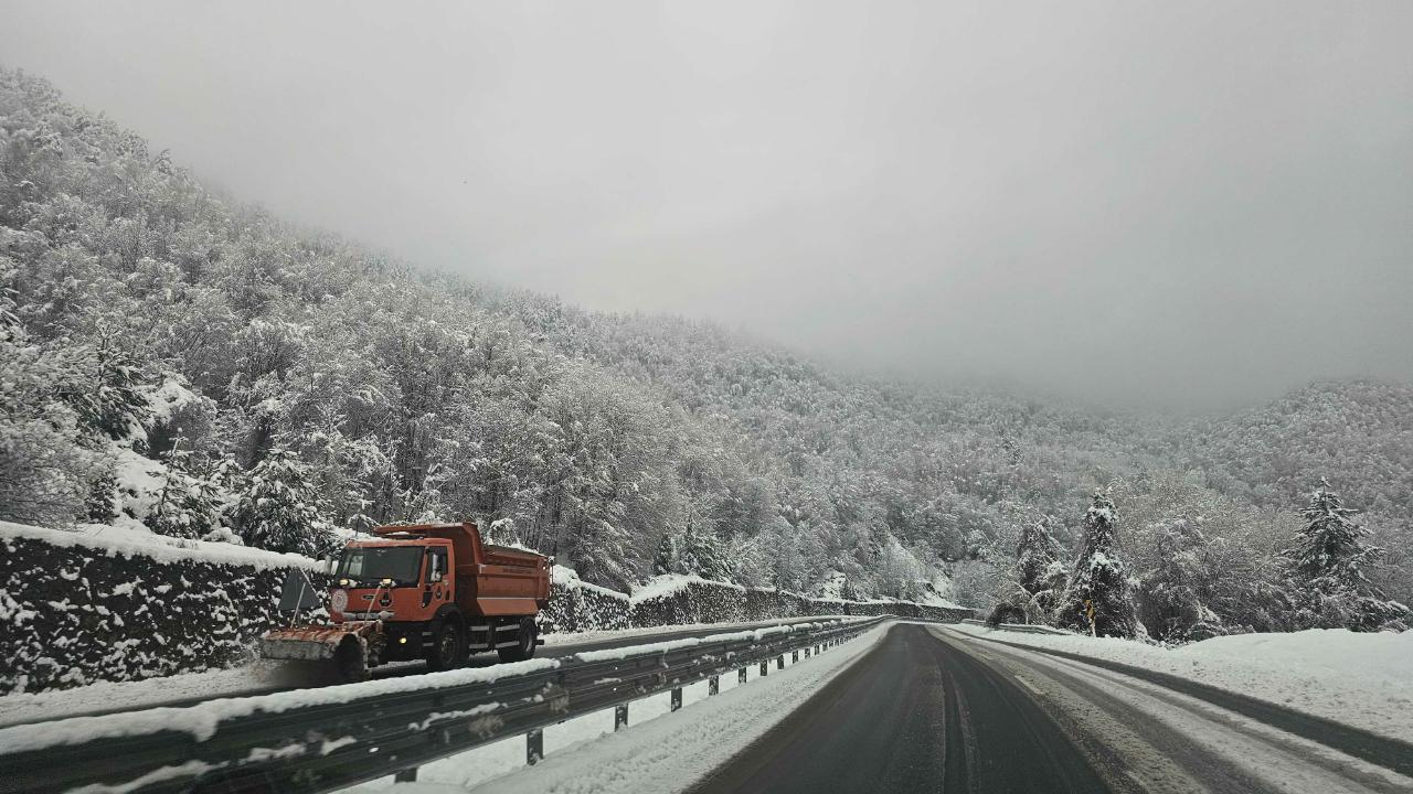 Zonguldak'ta karın iki yüzü: Güzellik ve zorluk bir arada