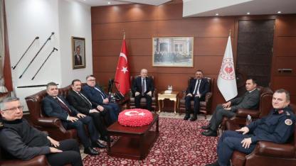 Bakan Yardımcısı Suver, Zonguldak Valiliği'ni ziyaret etti