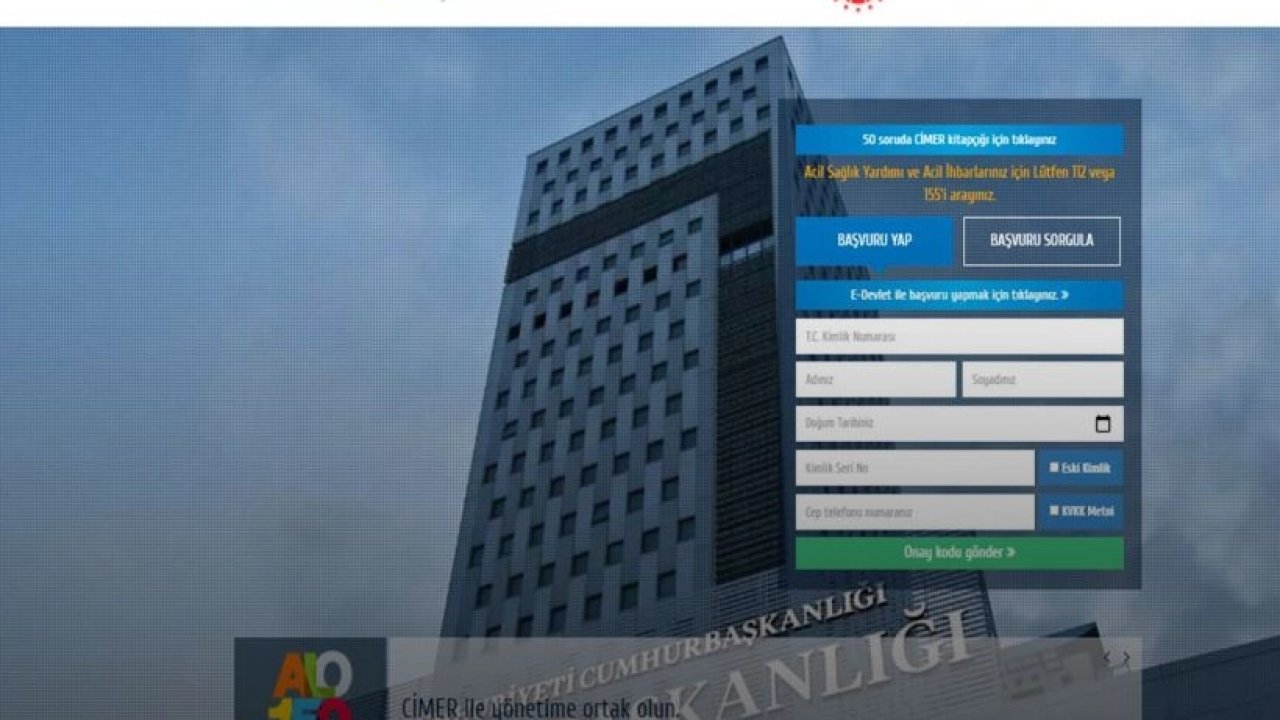 CİMER 'Aile ve Nüfus 10 Yılı' için vatandaşların görüşü alınıyor