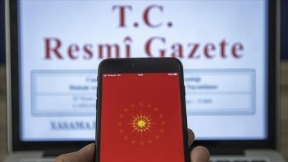 Cumhurbaşkanlığı tarafından yapılan atamalar Resmi Gazete’de