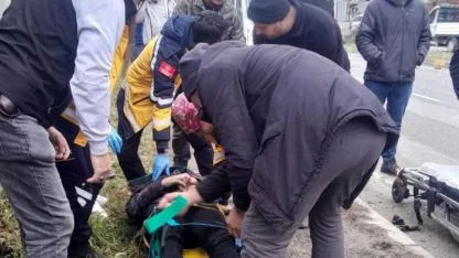 Devrek’te feci kaza: Otobüsle çarpışan motosikletli kurtarılamadı