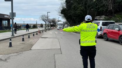 Zonguldak'ta ticari araçlara sıkı denetim