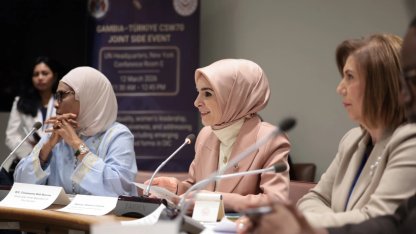 Bakan Göktaş, BM Komisyonu'nda Türk Devletleri Teşkilatı ortak beyanını tanıttı