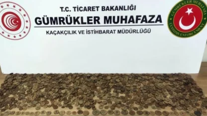 İtalya'ya kaçırılacaktı! 7 bin 550 sikke ve figür ele geçirildi