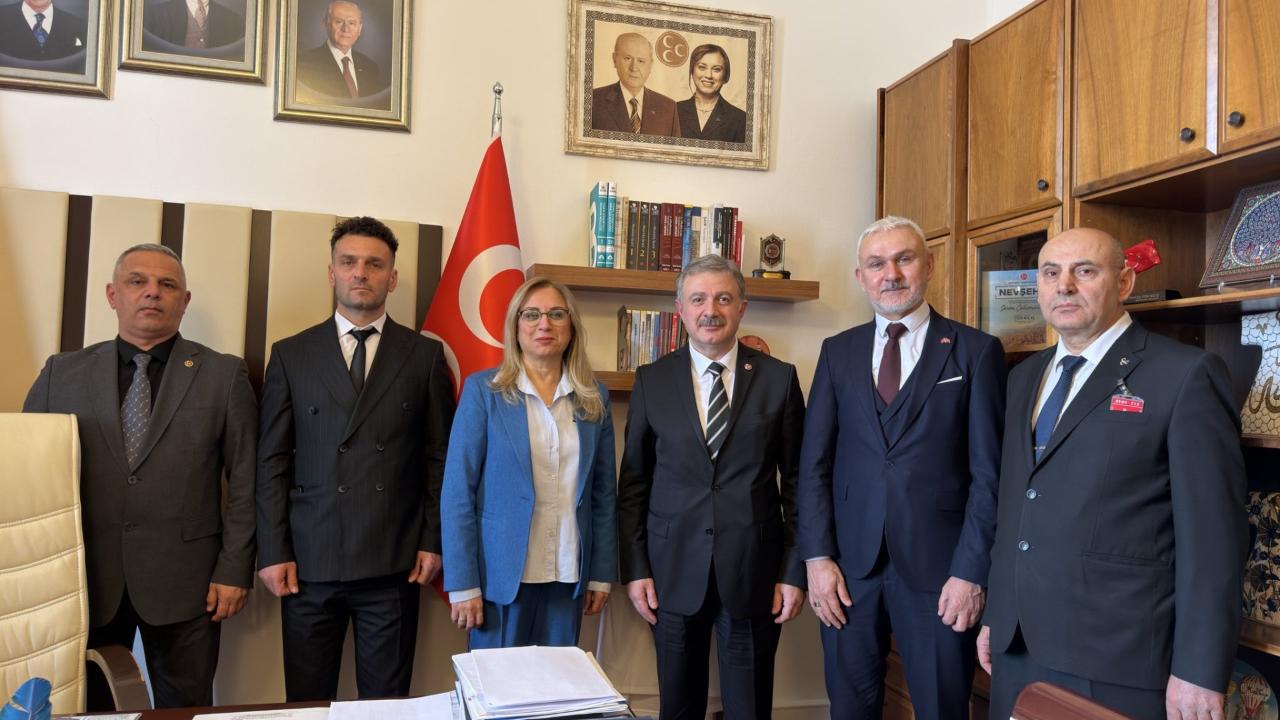 MHP Zonguldak heyetinden TBMM’ye ziyaret