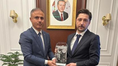 Mutlu’dan Bakan Yardımcısı Ceyhan’a Hayırlı Olsun ziyareti