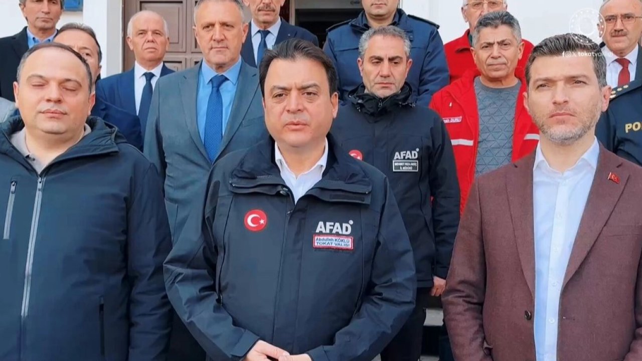 Tokat Valisi Köklü: Deprem sonrası endişe edilecek bir durum yok