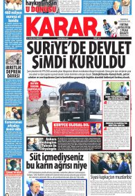 Karar Gazete Manşeti