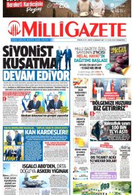 Milli Gazete Gazete Manşeti