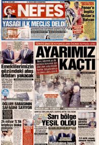 Nefes Gazete Manşeti