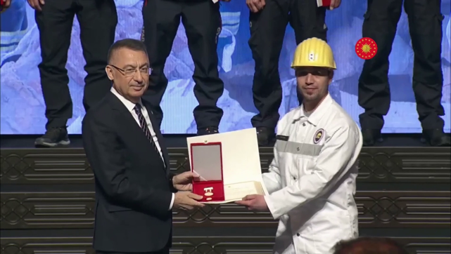 Madenciye büyük gurur!