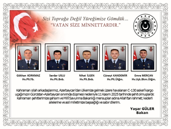 Son Dakika... MSB acı haberi duyurdu: Uçak kazasında 20 asker şehit oldu