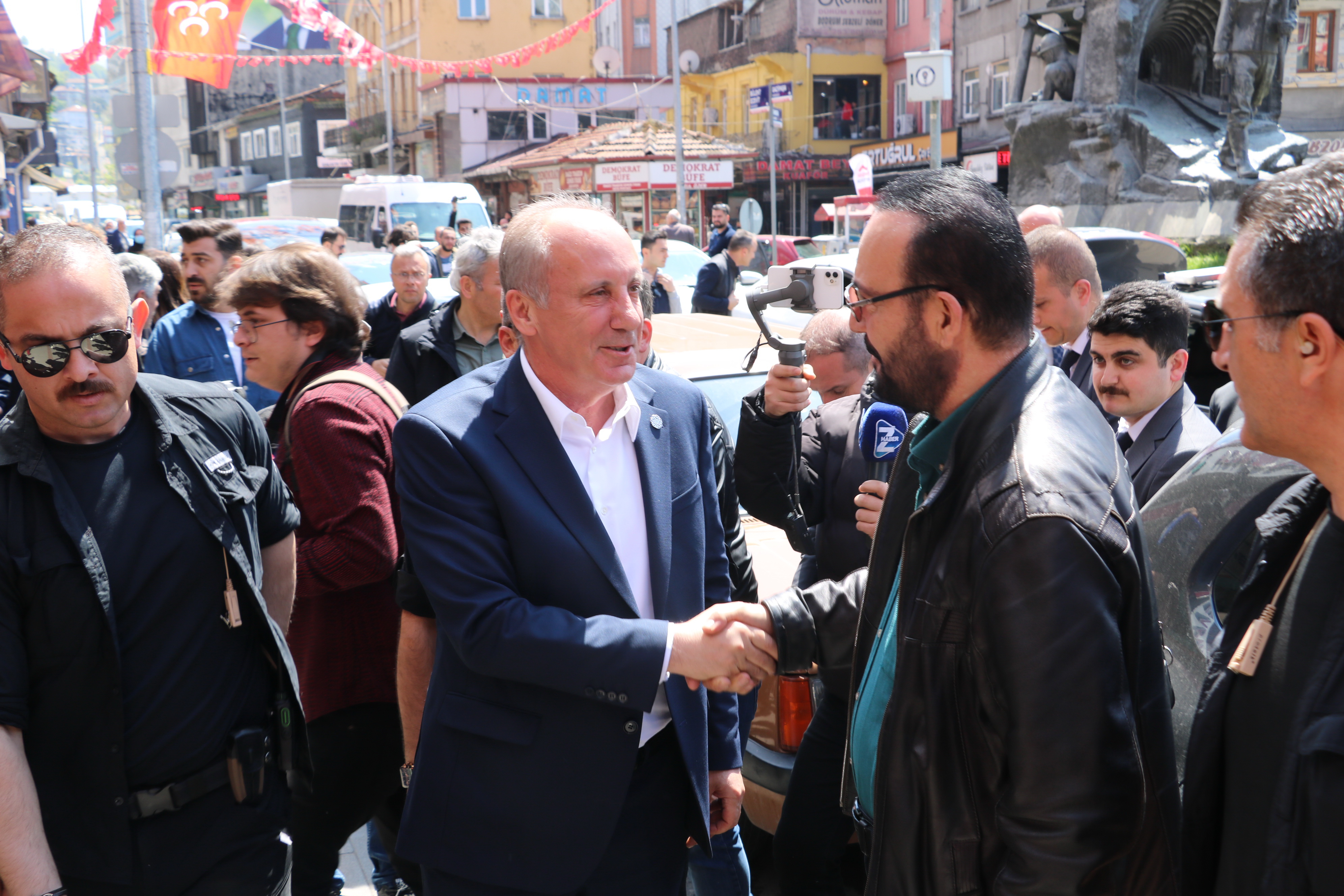 Zonguldak'tan Muharrem İnce'ye yoğun ilgi 1