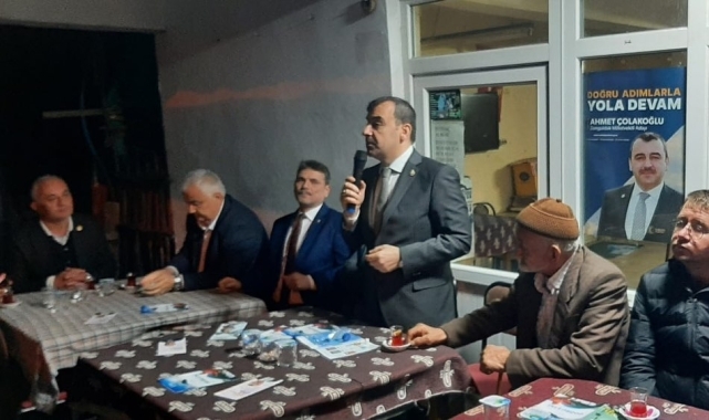 Çolakoğlu'ndan köy ziyaretlerine tam gaz! 1