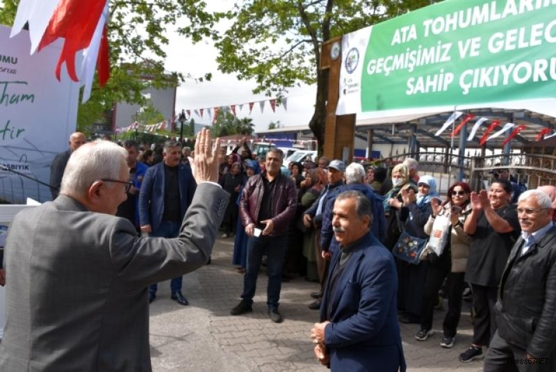 300 Bin Ata Tohumu Fidesi, Kdz. Ereğli halkıyla buluştu 7