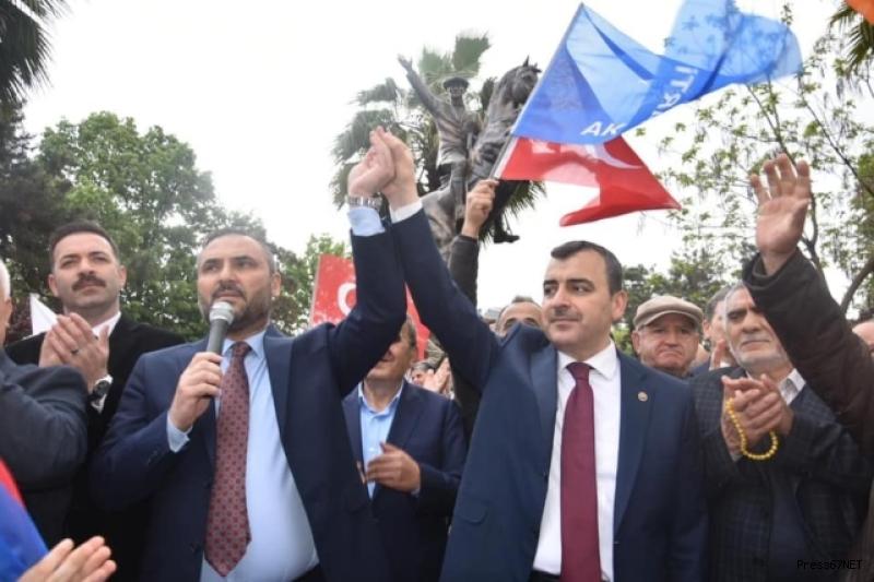 Çaycuma AK Parti'yi bağrına bastı, söz verdi 6