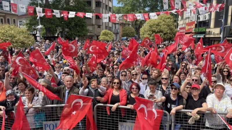 Millet İttifakı mitingi Çaycuma'da gerçekleşti 4