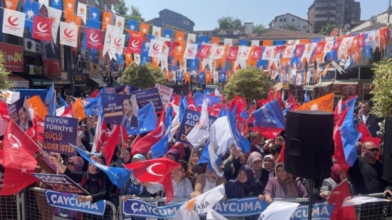 Cumhur İttifakı mitingi gerçekleşti 1