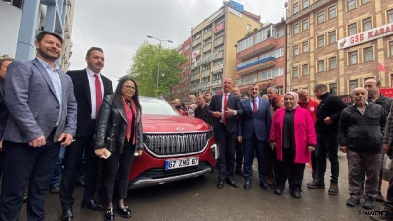 Zonguldaklılar TOGG heyecanı yaşadı! 1