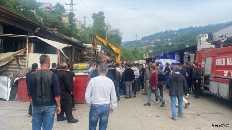 Sanayi Sitesi'nde patlama! Çok sayıda ekip sevk edildi 1