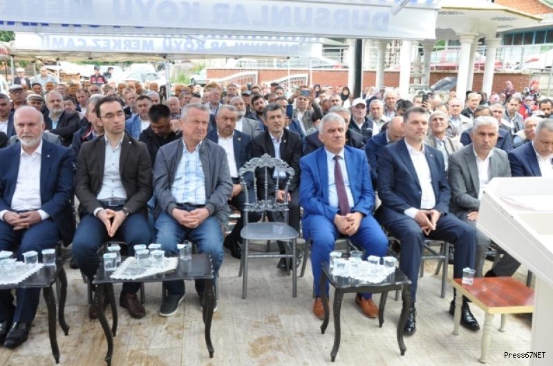 Dursunlar köyü merkez camii ibadete açıldı 3