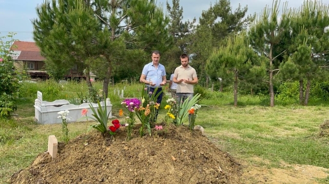 Kazada ölen Resul ve Göksel kuzenler toprağa verildi 4