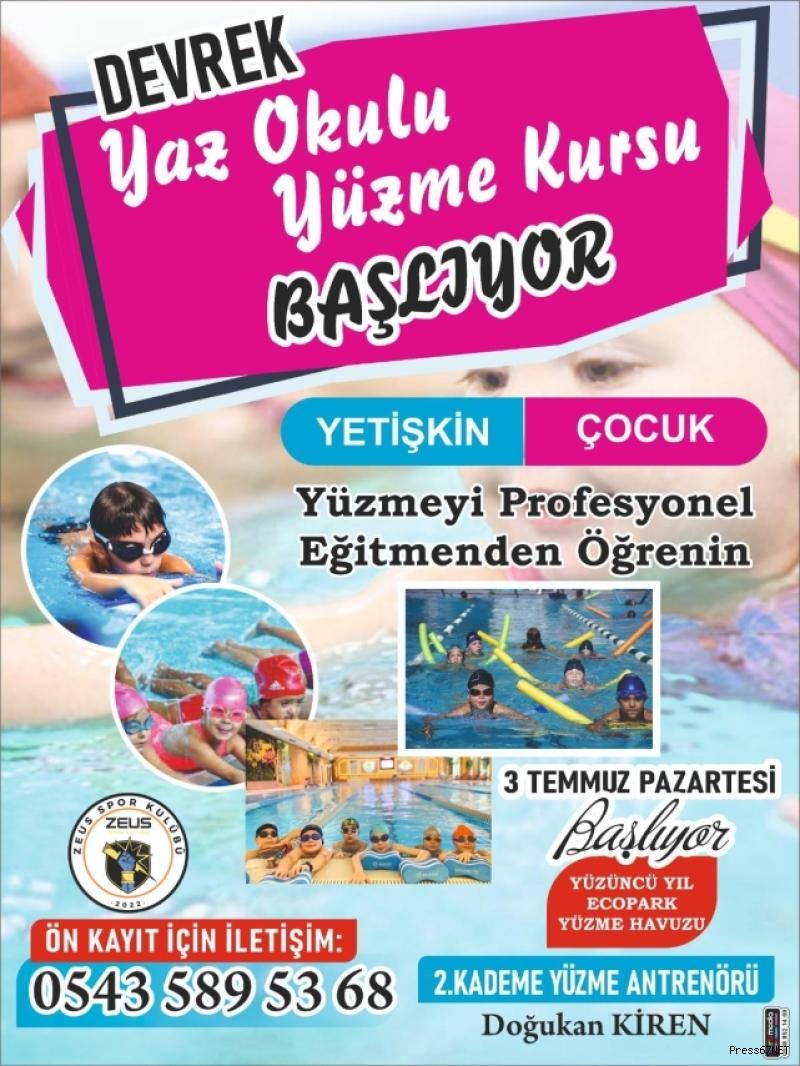 Yüzmeyi bilmeyen çocuk kalmasın.. 1