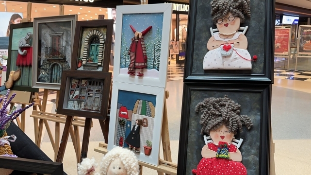 Bu sergide atık malzemeler yeniden hayat buldu 1