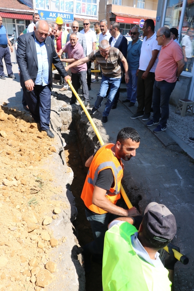 Kandilli'de ilk doğalgaz hattı döşendi  3