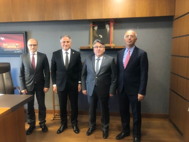 ZBEÜ Rektörü Özölçer’den AK Parti Milletvekillerine Hayırlı Olsun Ziyareti 2