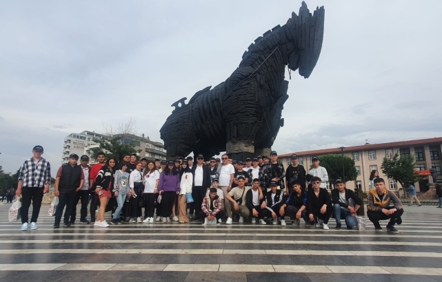 Mesleki Eğitim Merkezi destan toprakları ziyaret etti 1