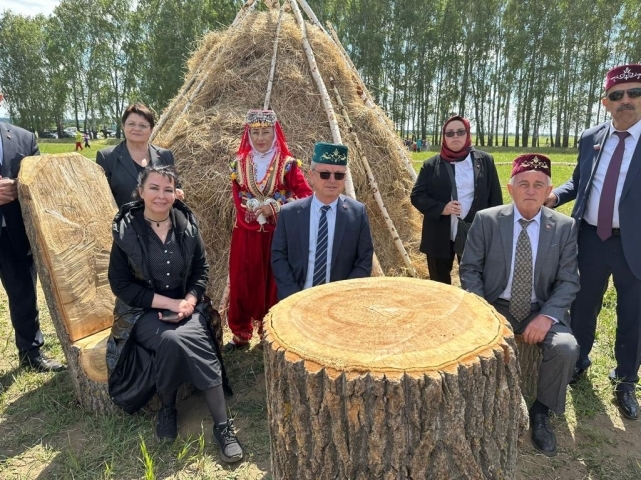 Çaycuma heyeti, Tatarların ulusal bayramı Sabuntay kutlamasında 2