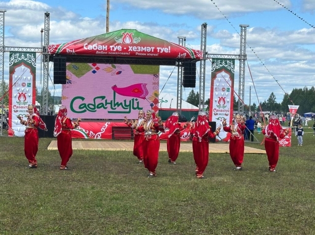 Çaycuma heyeti, Tatarların ulusal bayramı Sabuntay kutlamasında 5