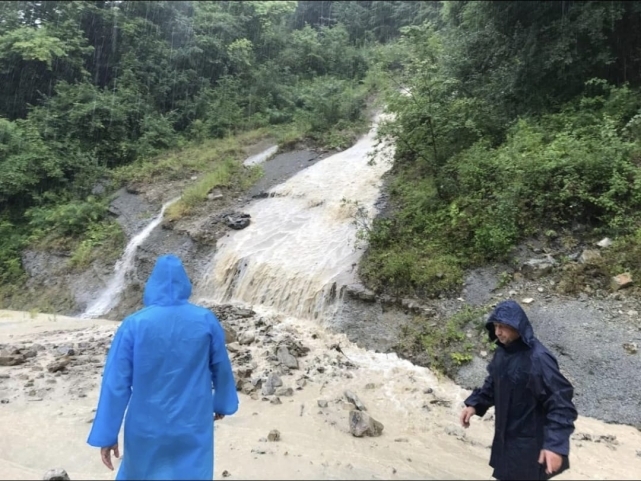 Gökçebey ilçesinde sel izler bıraktı 1
